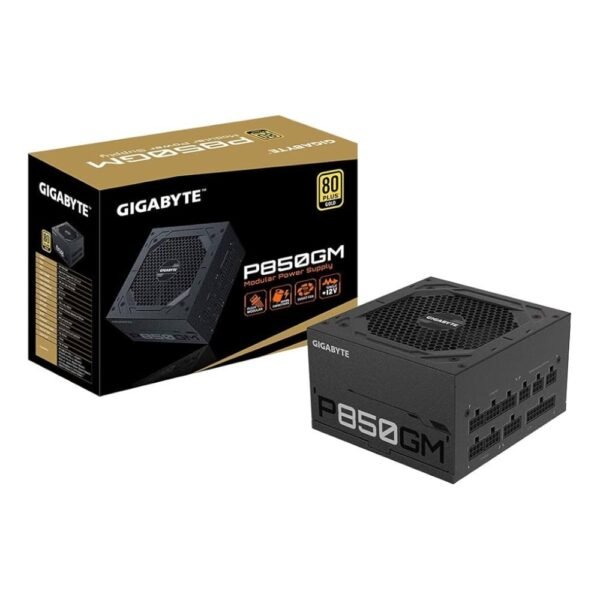 FUENTE GAMER GIGABYTE 850W MODULAR 80 PLUS GOLD
