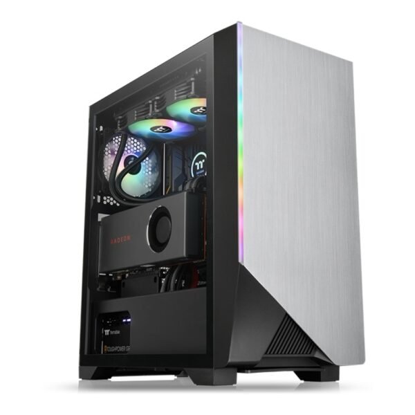 GABINETE THERMALTAKE H550 TG RGB BLACK TEMP GLASS