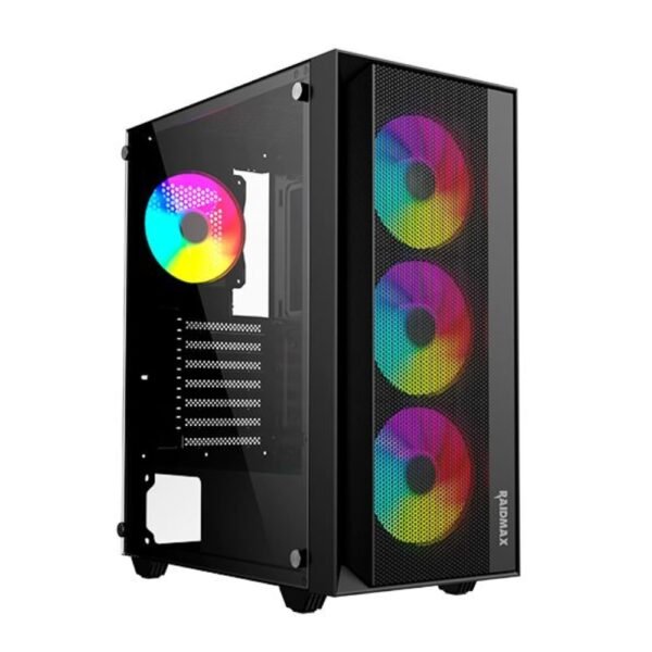 GABINETE GAMER RAIDMAX VECTOR V100 BLACK