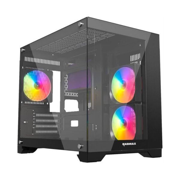 GABINETE GAMER RAIDMAX INFINITA i600 FISHTANK TG RGB