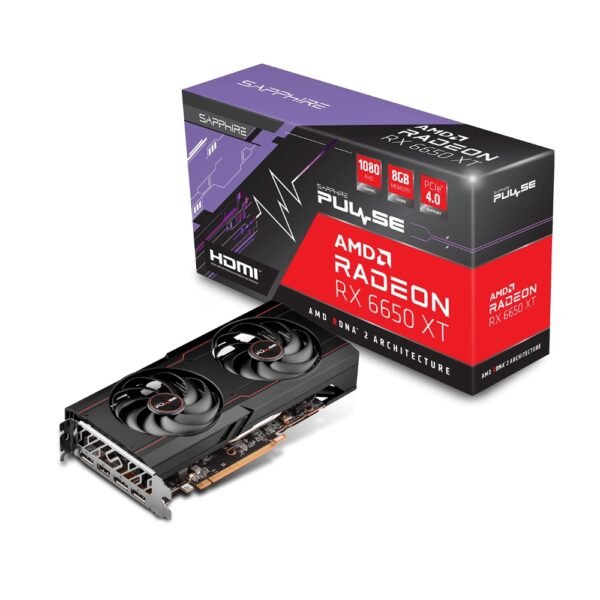 PLACA DE VIDEO SAPPHIRE PULSE RX 6650 XT 8GB