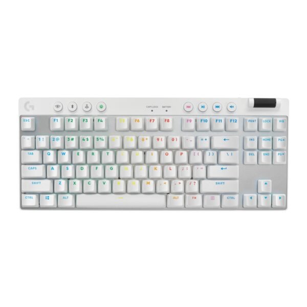 Teclado Logitech PRO X TKL White Lightspeed 920-012143