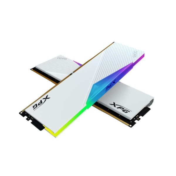 MEMORIA ADATA DIMM XPG LANCER DDR5 32GB (2X16) 6000MHZ WHITE RGB