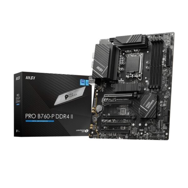 Mother MSI PRO B760-P DDR4 II 1700 (12va/13va/14va Gen) (8889)