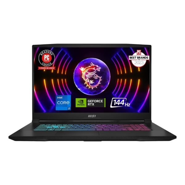 Notebook MSI Katana 17.3" FHD 144Hz Core i7-13620H 16Gb (2x8) 512Gb RTX 4060 8Gb W11HP (3718)