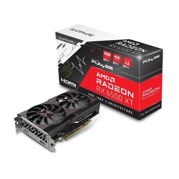 VGA Sapphire Radeon RX 6500 XT OC 8GB DUAL