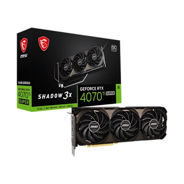 VGA MSI GeForce RTX 4070 TI SUPER 16G SHADOW 3X OC (5183)