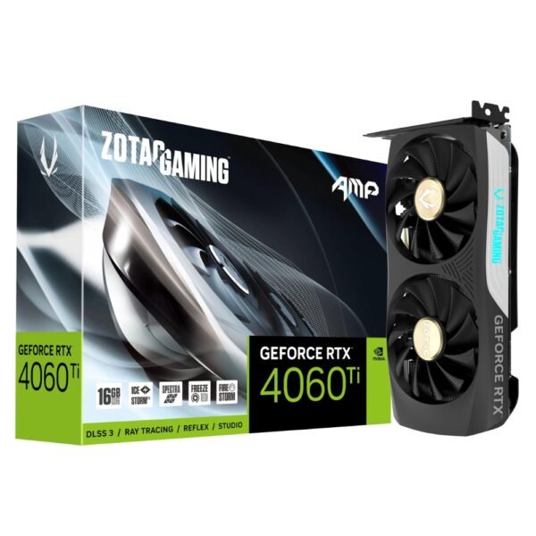 PLACA DE VIDEO ZOTAC RTX 4060TI AMP 16GB