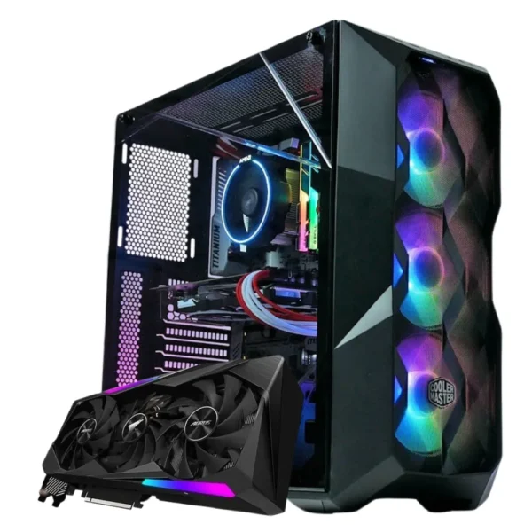 PC GAMER AMD RYZEN 5 5500 RTX 4060 RAM 16GB SSD 480GB