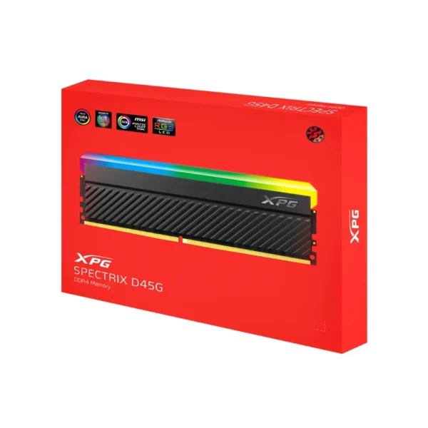 MEMORIA ADATA DIMM XPG SPECTRIX 16GB (2x8) DDR4 3600 18I DCBKD45G