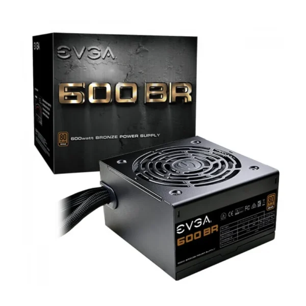 FUENTE GAMER EVGA 600W BR 80 BRONZE