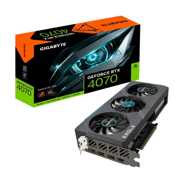 PLACA DE VIDEO GIGABYTE RTX 4070 SUPER EAGLE 3XFAN OC 12GB