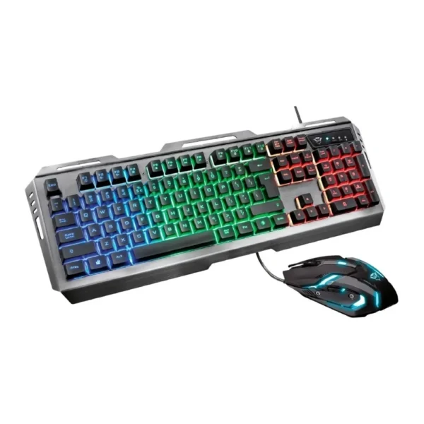 TECLADO Y MOUSE GAMER TRUST TURAL ES GXT 845