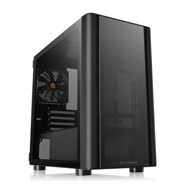 GABINETE THERMALTAKE V150 TG BLACK TEMPERED GLASS