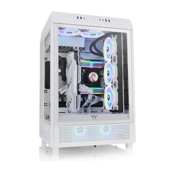 GABINETE THERMALTAKE THE TOWER 500 SNOW WHITE TEMPERED GLASS