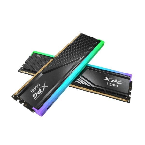 MEMORIA ADATA DIMM LANCER SINGLE 32GB (2X16) DDR5 6400 LANCER BLADE BLACK RGB
