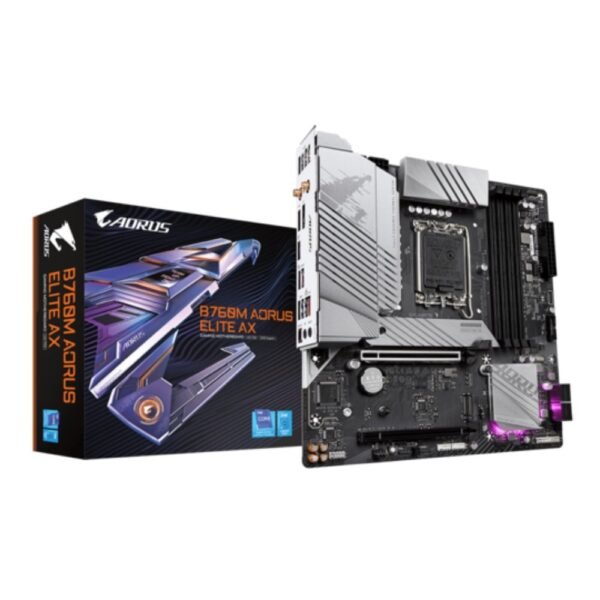 MOTHER GIGABYTE (LGA1700) B760M AORUS ELITE AX 1.3