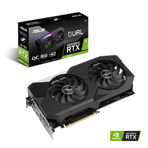 PLACA DE VIDEO ASUS DUAL RTX 3070 8GB V2