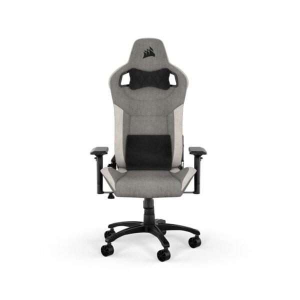 Silla Gamer Corsair T3 RUSH (2023) Tela Gris/Blanco (5820)