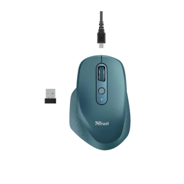 MOUSE TRUST OZAA RECHARGEABLE BLUE