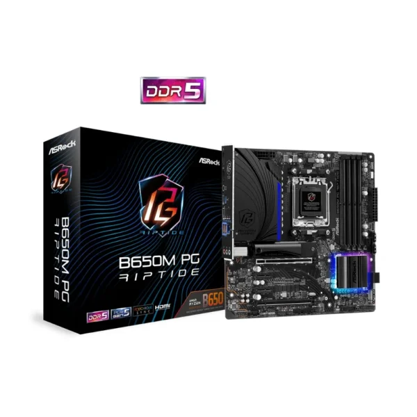 MOTHER ASROCK (AM5) B650M PG RIPTIDE