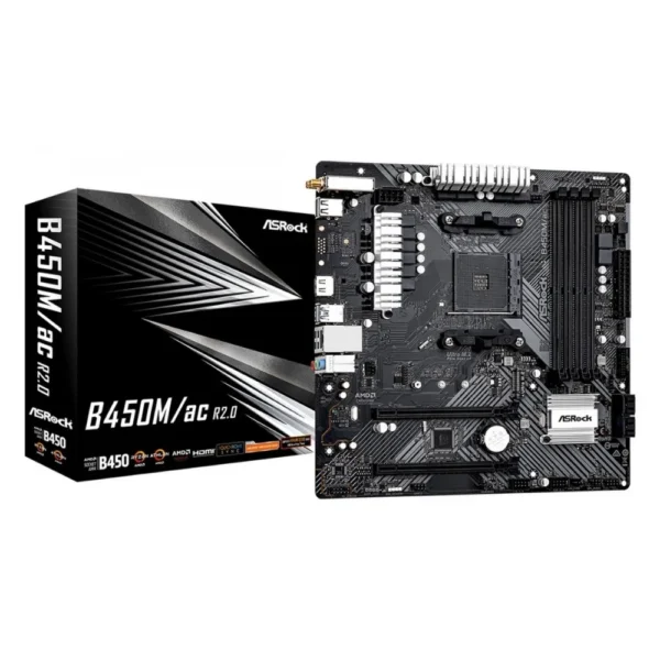 MOTHER ASROCK (AM4) B450M/AC R2.0 WIFI
