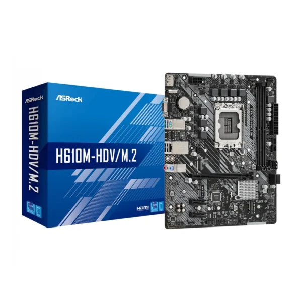 MOTHER ASROCK (LGA1700) H610M-HDV/M.2