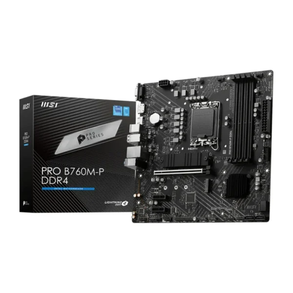 Mother MSI PRO B760M-P DDR5 1700 (12va/13va/14va Gen) (6578)