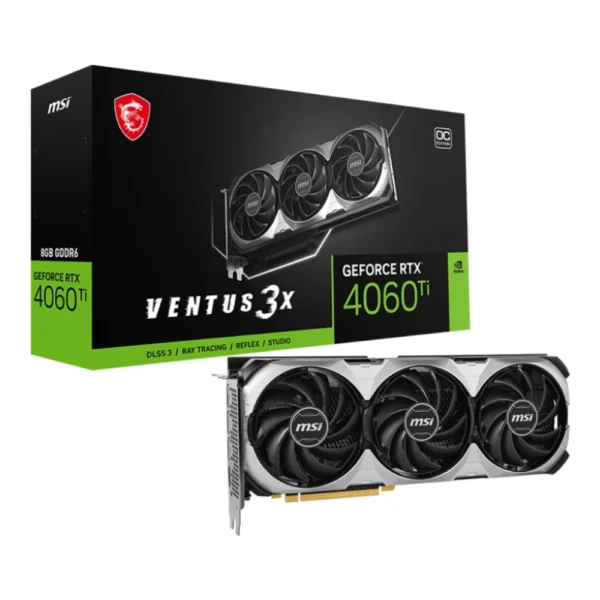 VGA MSI GeForce RTX 4060 Ti VENTUS 3X 8G OC (2551)