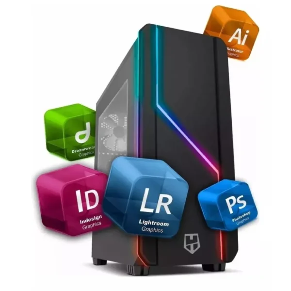 PC DISEÑO AMD RYZEN 3 3200G RAM 8GB SSD 500GB