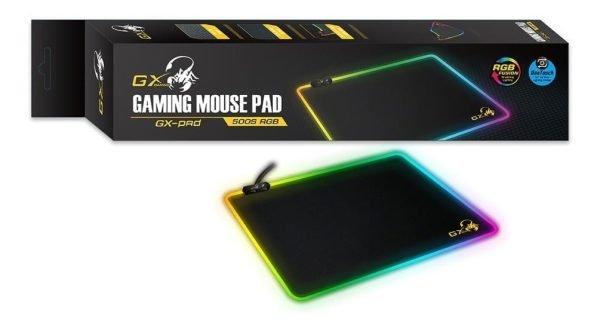 Mouse Pad Gamer Genius Gx-pad 500s De Goma Negro - Imagen 5