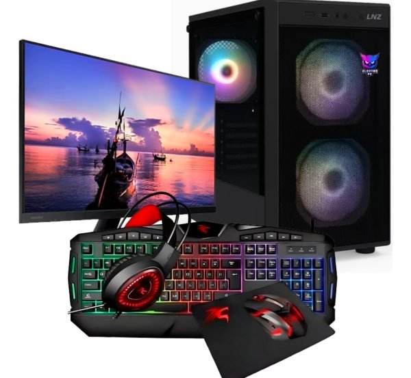 Pc Combo Gamer Amd Ryzen 7 5700g Ram 32gb 1tb Ssd Led 24