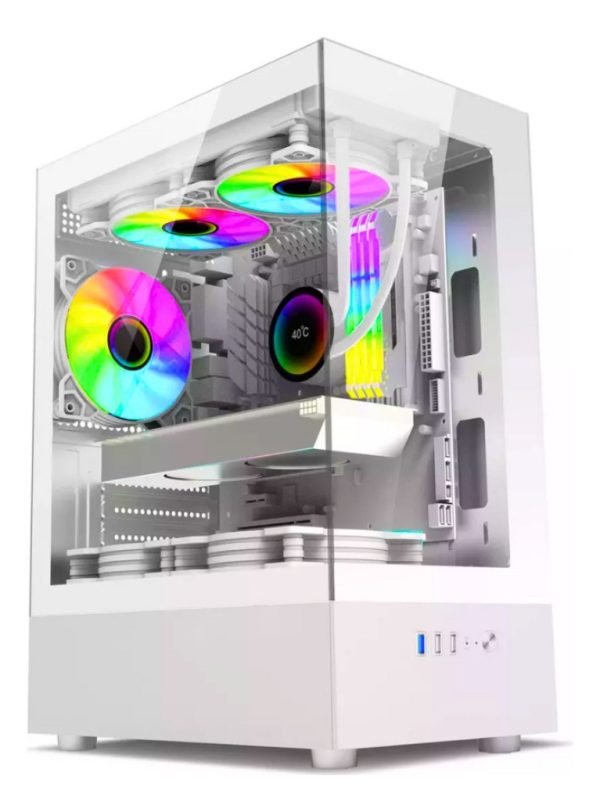 Pc Gamer Blanca Amd Ryzen 7 5700gb Ram 32gb Ssd 1tb Rtx 3060