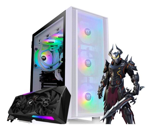 Pc Blanca Gamer Amd Ryzen 7 5700g Ram 16gb Ssd 500gb!