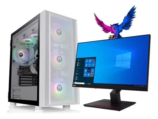 Pc Gamer Amd Ryzen 5 5600gt 480gb Ssd 16gb + Monitor 24