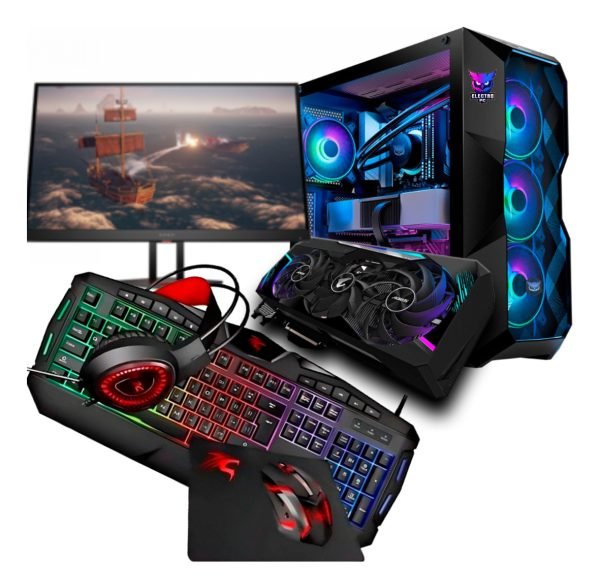 Pc Gamer Combo Ryzen 7 5700g Rtx 3060 32gb Ssd 1tb Monitor