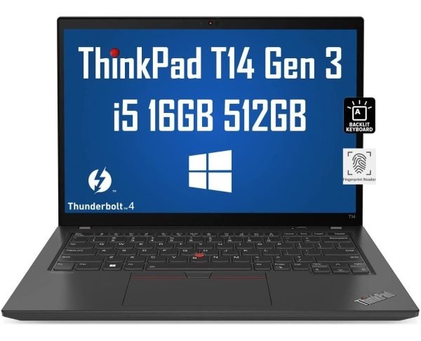 Lenovo Thinkpad T14 Gen 3 I5 16 Ram 512 Gb Ssd Win 11 Pro - Imagen 3
