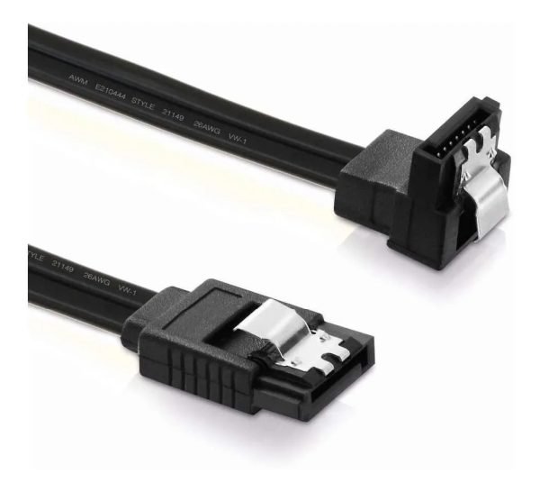 Cable Sata Ssd Hdd Dvd Con Traba Metalica X1 Unidad - Imagen 2