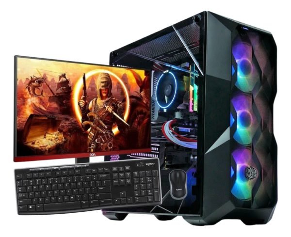 Pc Armada Gamer Ryzen 7 5700g 32gb Vega8 1tb Wifi Monitor 24