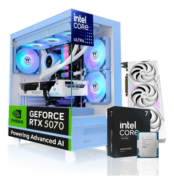 Pc Gamer Diseño Render Intel Ultra 7 265k Rtx 5070 64gb 2tb