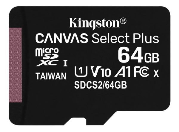 Tarjeta De Memoria Kingston Sdcs2/64gb Canvas Select Plus Con Adaptador Sd 64gb - Imagen 4