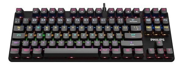 Teclado Philips Gaming Momentum Spk8901bqmc Mecanico Color Del Teclado Negro Idioma Español - Imagen 2