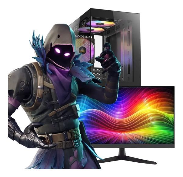 Pc Gamer Amd Ryzen 7 5700g + 32gb + 1tb Ssd + Wifi + Monitor - Imagen 2