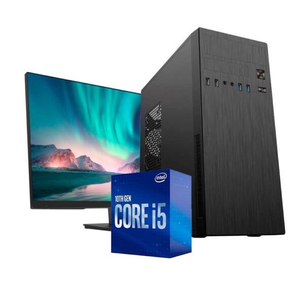 Pc Armada I5 10400 Ram 8gb Ssd 480 + Monitor