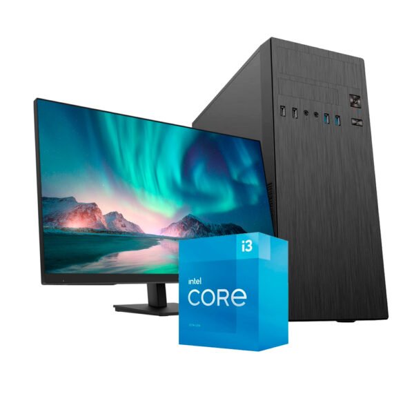 Pc Armada I3 10105 8gb Ram Ssd 480 + Monitor