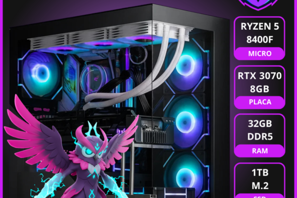 PC ADVANCE LEVEL 3 AMD RYZEN 5 8400F RTX 3070 8GB RAM 32GB M.2 1TB