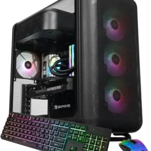 PC ULTRA LEVEL 3 AMD RYZEN 7 9800X3D RTX 5070Ti 16GB RAM 32GB M.2 1TB WATERCOOLER