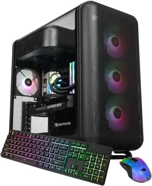 PC ULTRA LEVEL 3 AMD RYZEN 7 9800X3D RTX 5070Ti 16GB RAM 32GB M.2 1TB WATERCOOLER