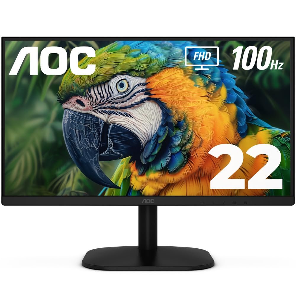 MONITOR FULL HD 22″ 100HZ HDMI PLANO