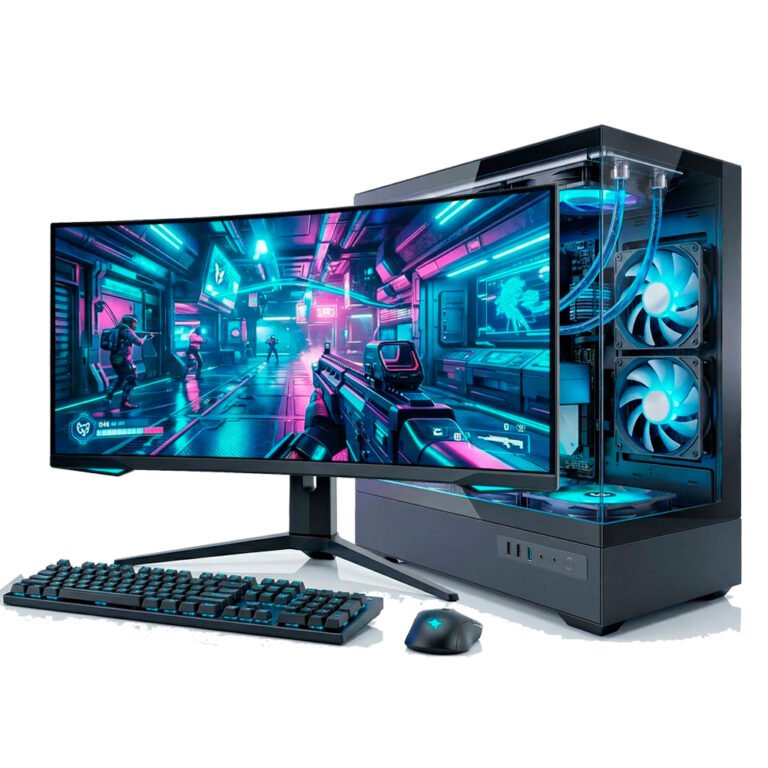 PC Juegos Ryzen 5 5600G Ram16GB DDR4 SSD 480GB + Led 24"